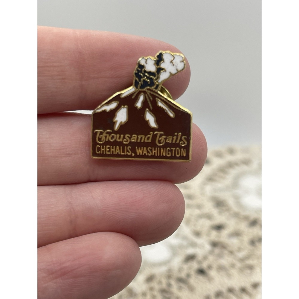 Thousand Trails Souvenir Collectible Pin From Chehalis Washington